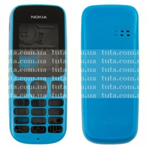 Корпус для Nokia 100, синий (класс ААА)